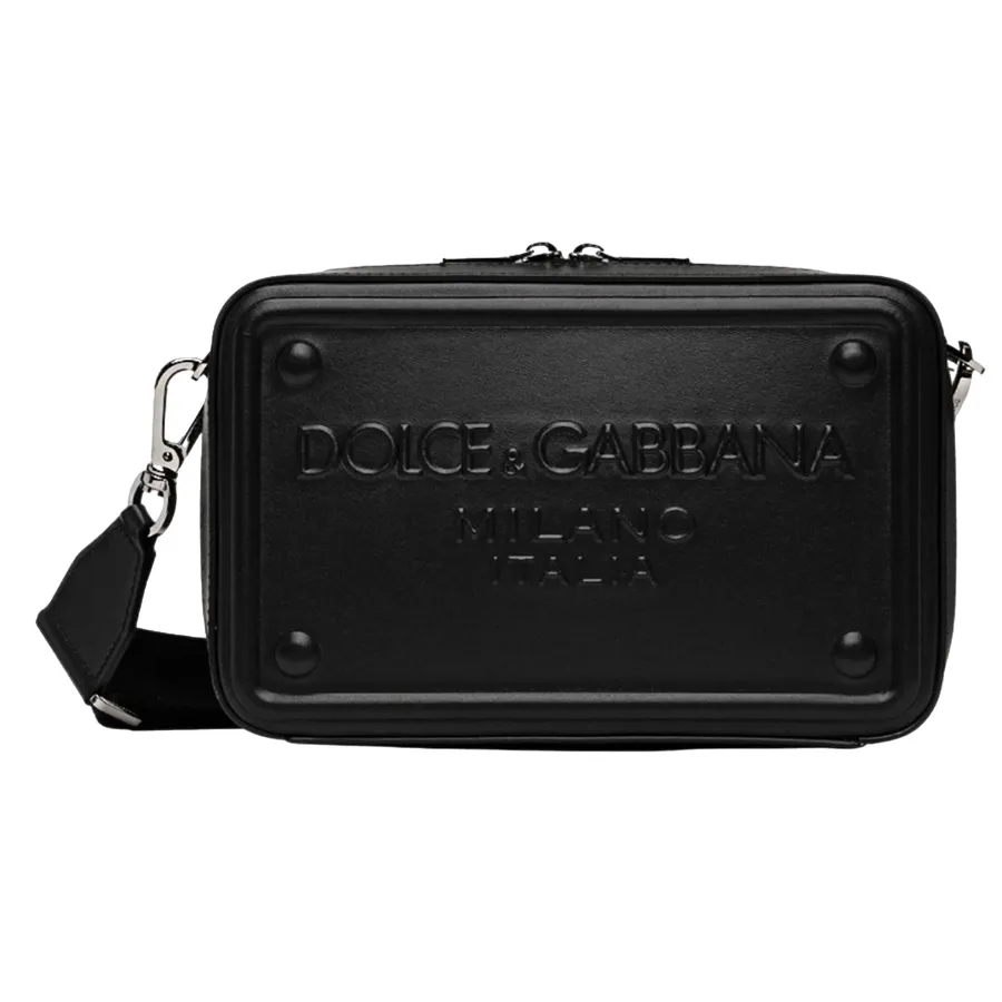 Mua Túi Đeo Chéo Dolce & Gabbana D&G Black Embossed Logo Leather Crossbody  BM7329 AG218 80999 Màu Đen - Dolce & Gabbana - Mua tại Vua Hàng Hiệu h077727