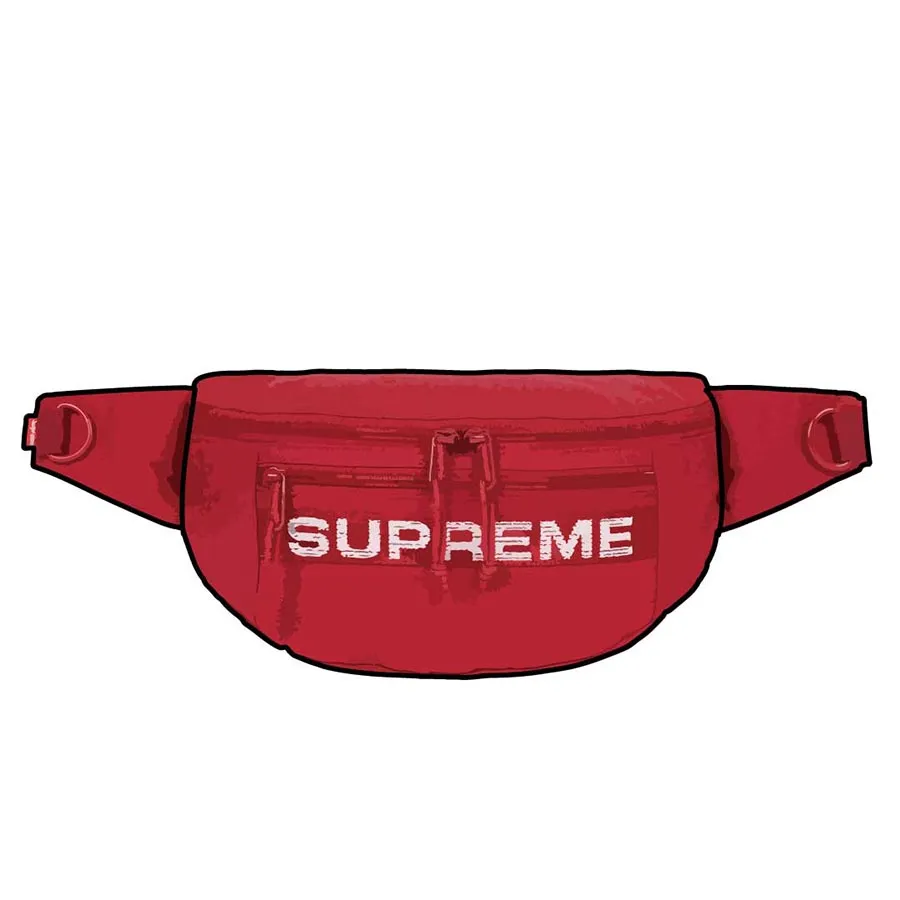 Túi Đeo Hông Supreme 23SS Field Waist Bag Red Màu Đỏ | Đặt Mua Giá Tốt