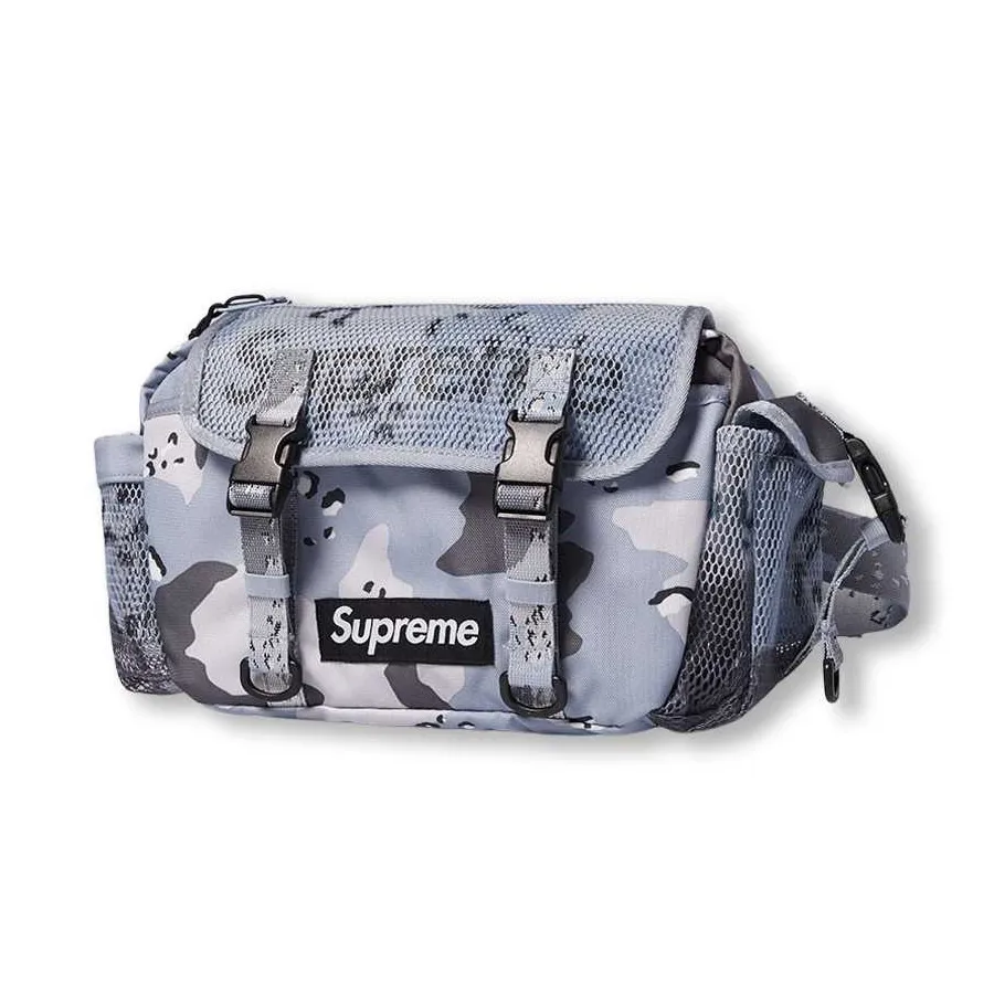 Supreme Waist Bag 20SS Blue camo