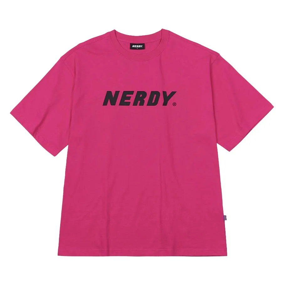 Nerdy - Áo Phông Nerdy Basic Màu Hồng Size S - Vua Hàng Hiệu
