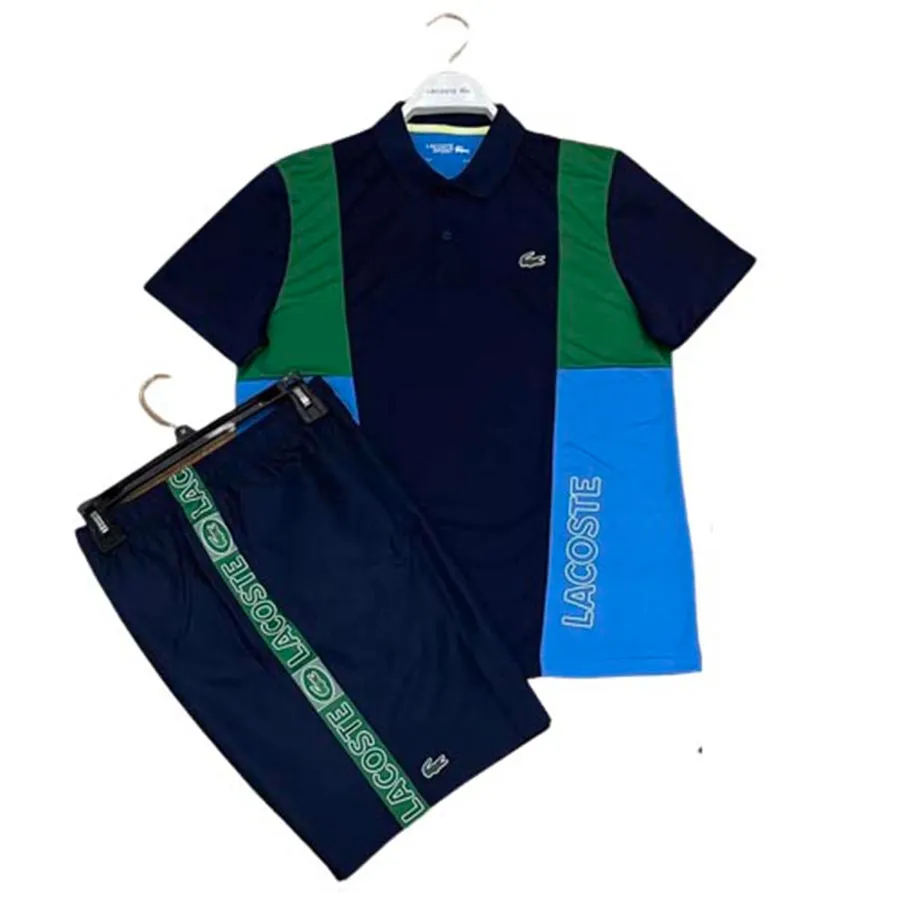 Bộ Thể Thao Lacoste Men's Phối Màu Xanh Lá Size S