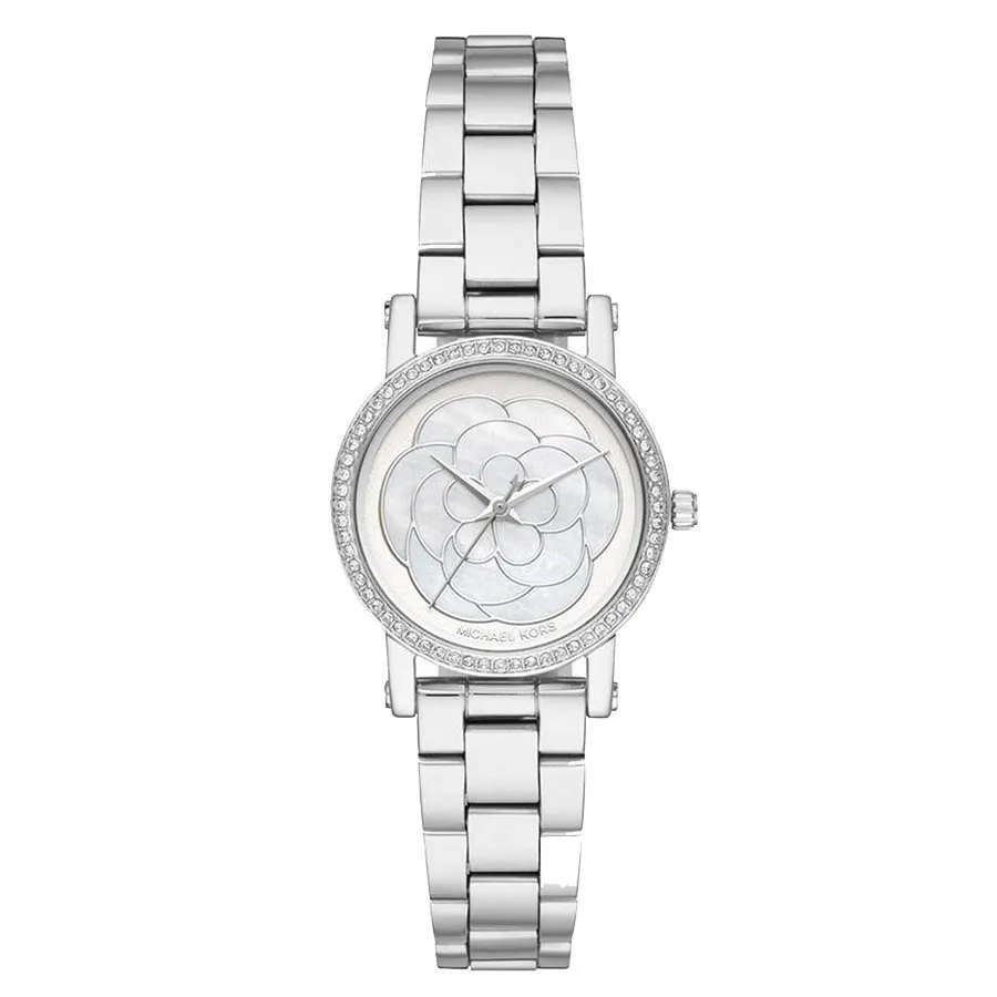 Michael Kors Bạc Mineral Crystal (Kính khoáng) - Đồng Hồ Nữ Michael Kors MK3891 Màu Bạc - Vua Hàng Hiệu