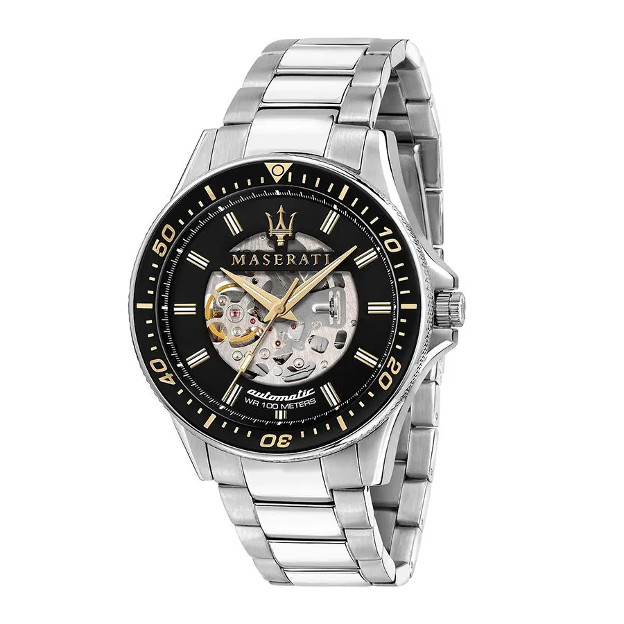 Maserati - Đồng Hồ Nam Maserati Sfida Automatic Mens Watch R8823140002 Màu Bạc - Vua Hàng Hiệu