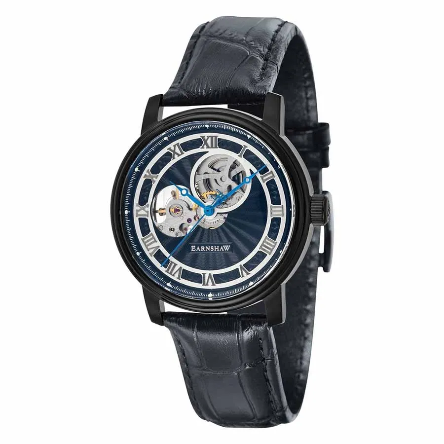 Đồng hồ Anh - Đồng Hồ Nam Thomas Earnshaw Westminster Mechanical ES-8097-04 Màu Đen - Vua Hàng Hiệu