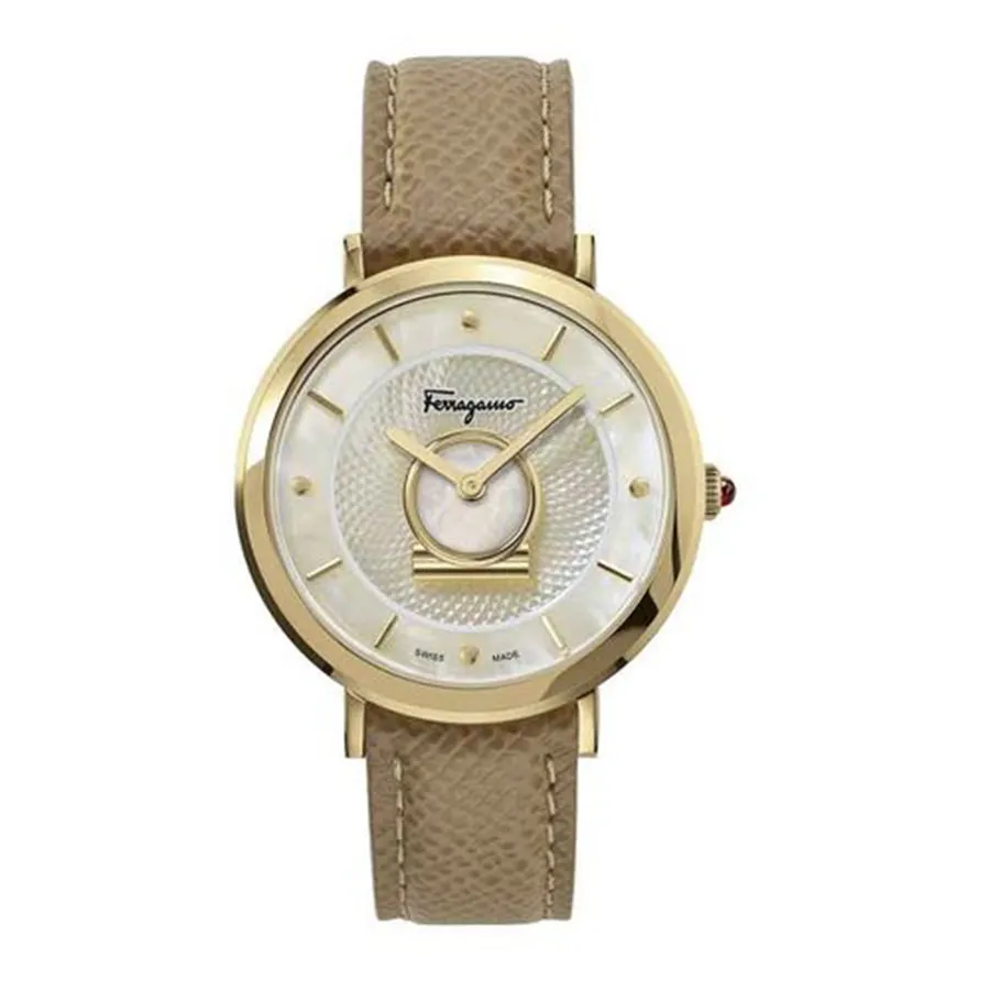 Salvatore Ferragamo Be - Đồng Hồ Nữ Salvatore Ferragamo New Minuetto 92951 36mm Màu Be - Vua Hàng Hiệu