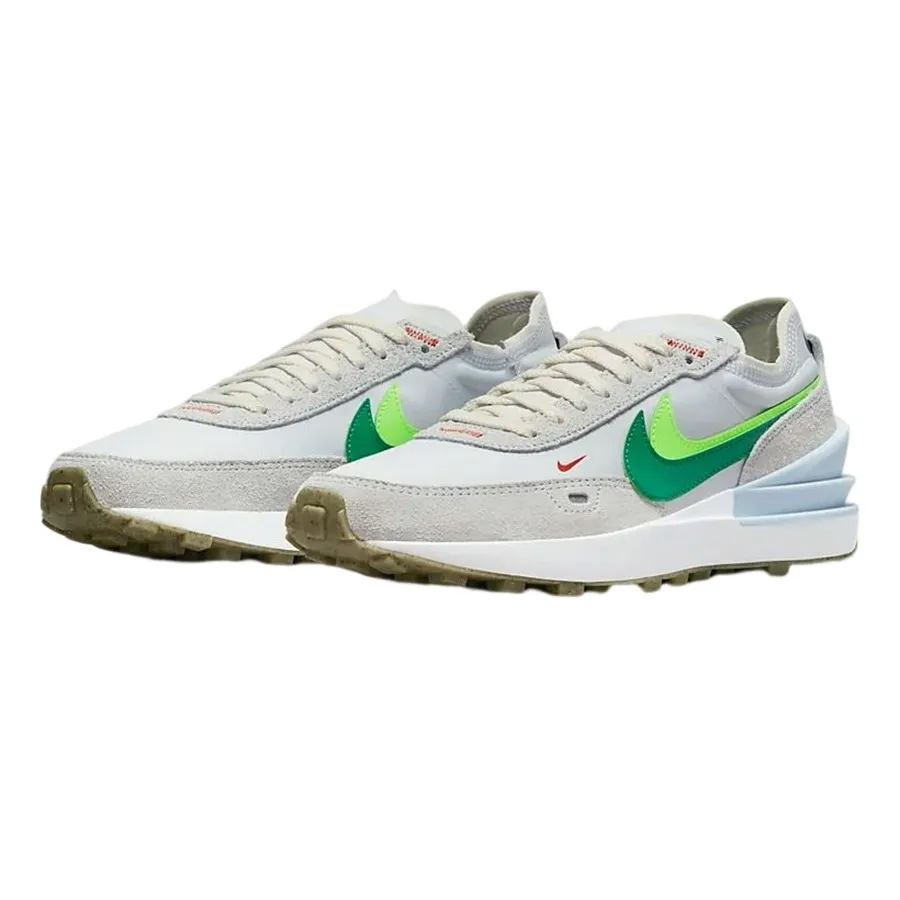 Giày Thể Thao Nike Waffle 1 SE Shoes DX4309-001 Màu Xám Phối Xanh Size 36