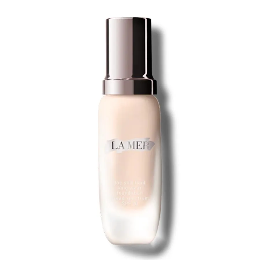 La Mer - Kem Nền La Mer Soft Fluid Long Wear Foundation SPF20 Tone 100 - Porcelain, 30ml - Vua Hàng Hiệu