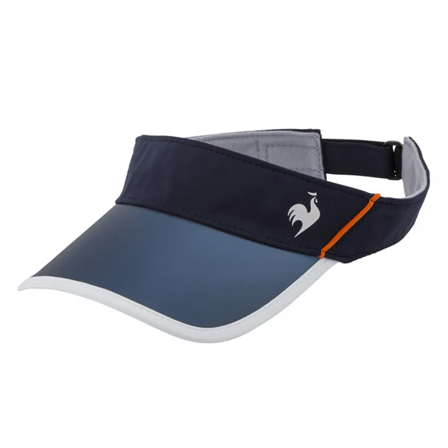 Mũ nón Mũ nửa đầu - Mũ Le Coq Sportif Tennis Sun Protection Running Training Cap Hat QTCTJC12 Màu Xanh Đen - Vua Hàng Hiệu