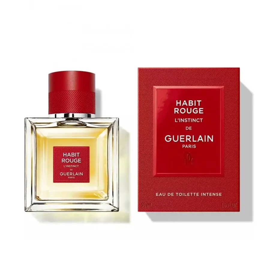 Guerlain - Nước Hoa Nam Guerlain Habit Rouge L'Instinct Intense EDT 100ml - Vua Hàng Hiệu