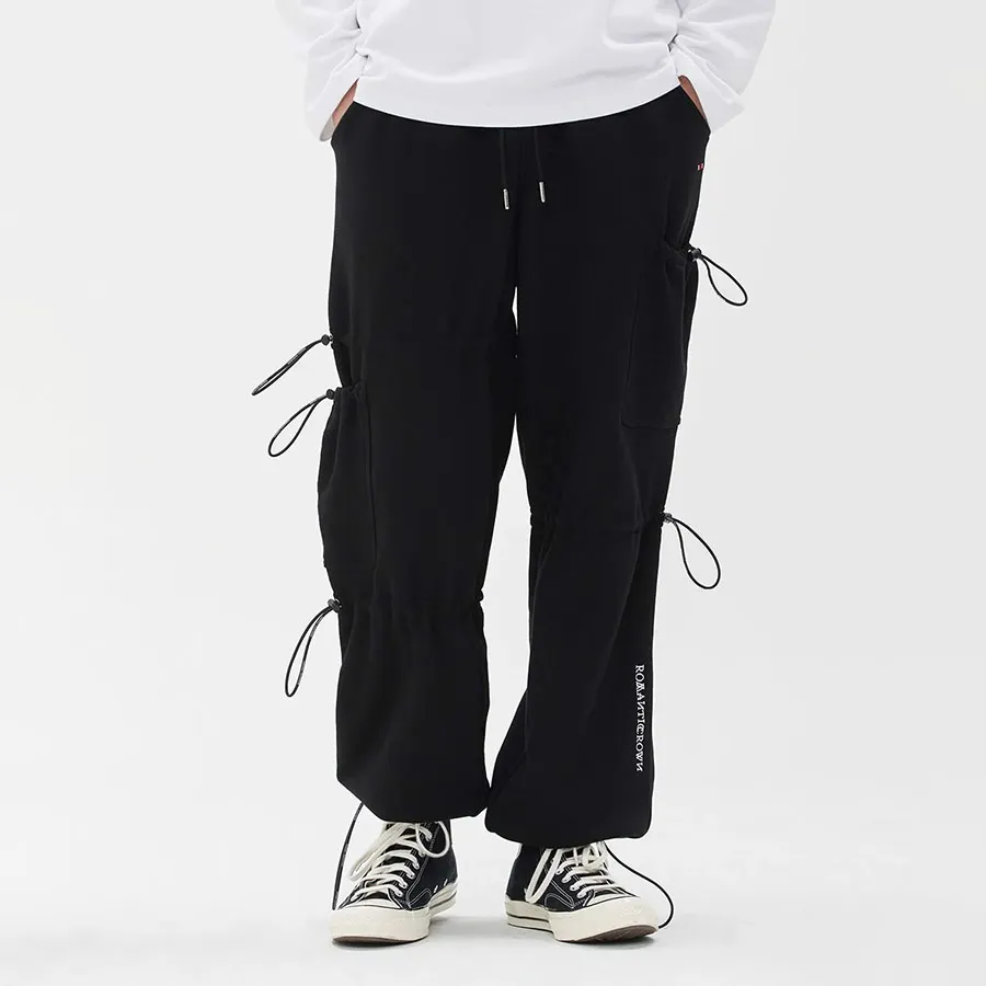 [ROMANTIC CROWN]★韓国大人気★UNBALANCE POCKET SWEAT PANTS Quần Jogger Romantic Crown Unbalance Pocket Sweat Pants