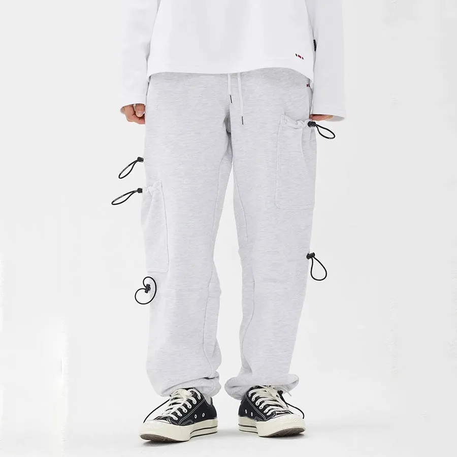 [ROMANTIC CROWN]★韓国大人気★UNBALANCE POCKET SWEAT PANTS Quần Jogger Romantic Crown Unbalance Pocket Sweat Pants