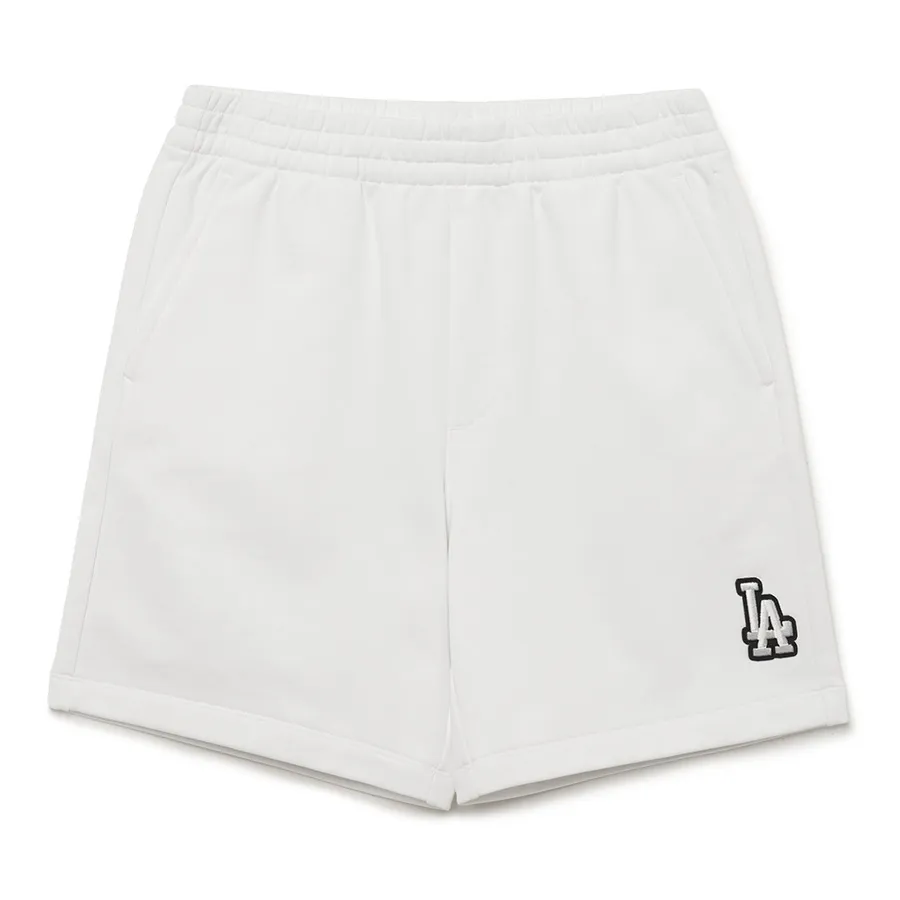 MLB  Quần shorts ống rộng lưng thun Basic Big Logo