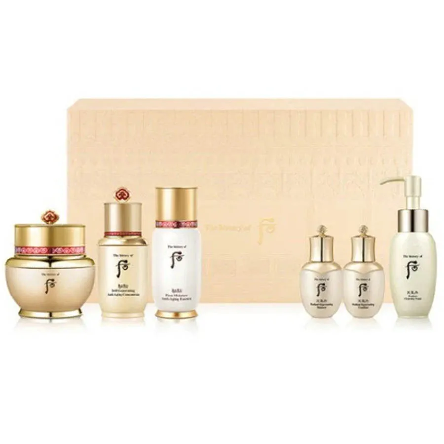 Whoo Mọi loại da Set Quà tặng - Set Dưỡng Da Toàn Diện Whoo Bichup Royal Anti - Aging Duo Special 6 Món - Vua Hàng Hiệu