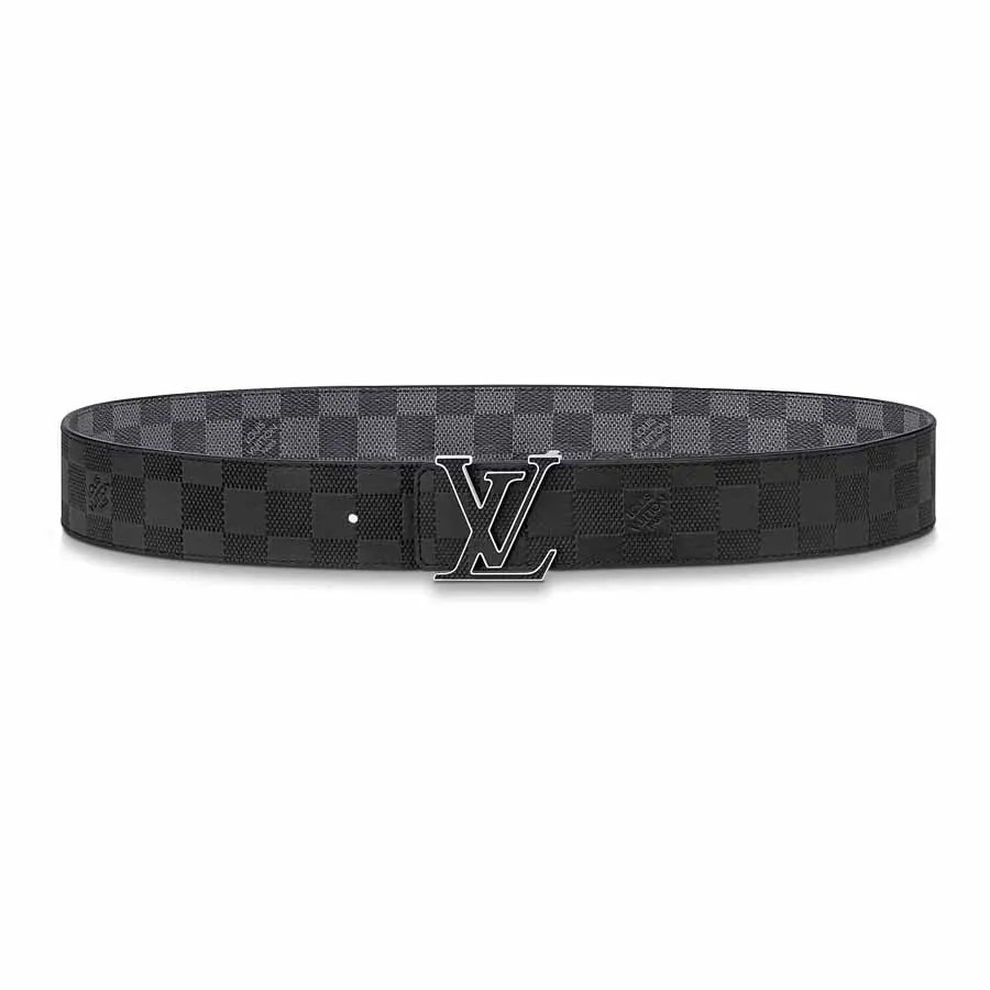 Thắt lưng Louis Vuitton - Thắt Lưng Nam Louis Vuitton LV Initials 40mm Reversible Belt M0668Q Màu Đen Size 110 - Vua Hàng Hiệu