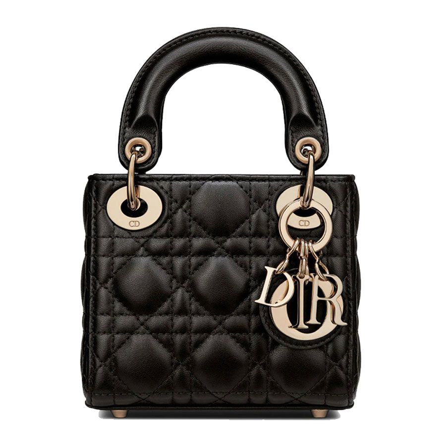 Mua Túi Xách Tay Dior Micro Lady Dior Bag Black Cannage Lambskin Màu Đen -  Dior - Mua Tại Vua Hàng Hiệu H042073