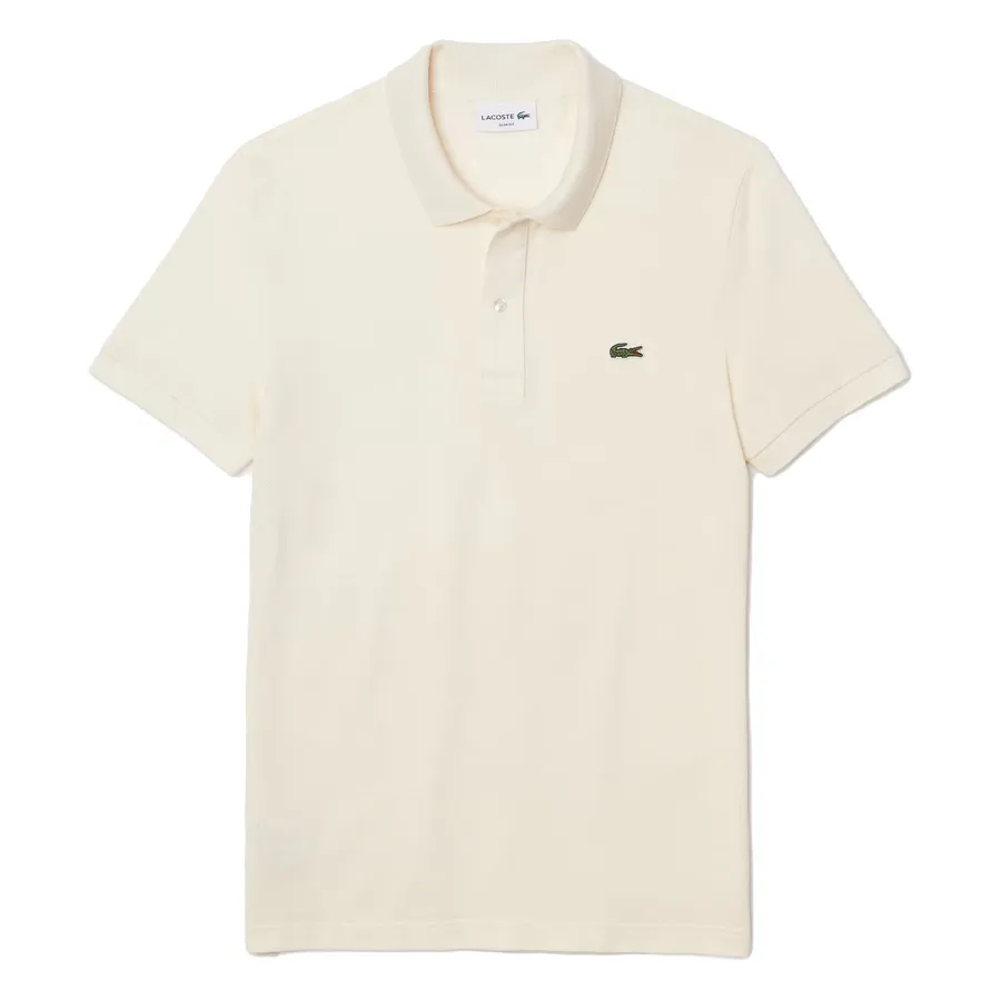 Áo Polo Nam Lacoste Slim PH4012-XFJ Màu Trắng Kem Size 3 | Vua Hàng Hiệu