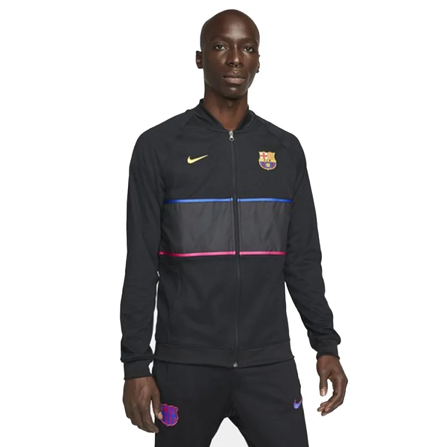 Áo Khoác Nam Nike Soccer Wear Replica Wear FC Barcelona I96 Anthem