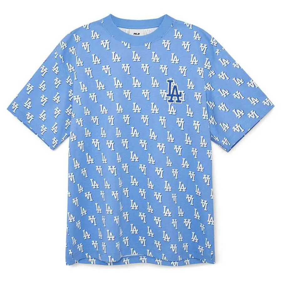 MLB Xanh Blue - Áo Thun MLB Logo T-Shirts LA Dodgers 3ATSM1133-07CBL Màu Xanh Blue Size XS - Vua Hàng Hiệu