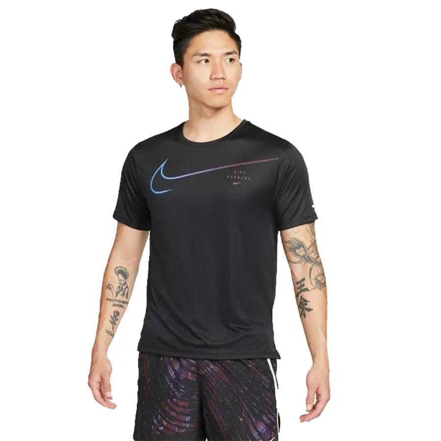 Thời trang - Áo Thun Nam Nike Running Wear T-shirt Sleeveless DM4812-010 Màu Đen L - Vua Hàng Hiệu