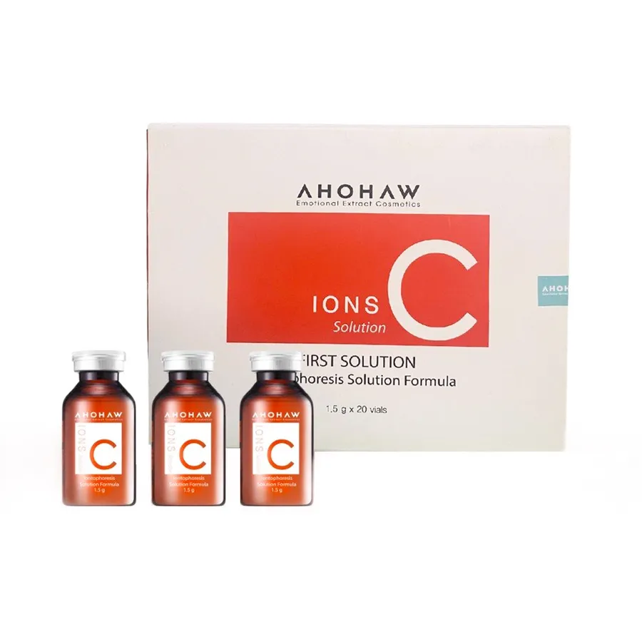 Ahohwa - Bột Vitamin C Nguyên Chất Ahohwa M.A.P Ions C Solution Hộp 20 lọ x 1.5g - Vua Hàng Hiệu
