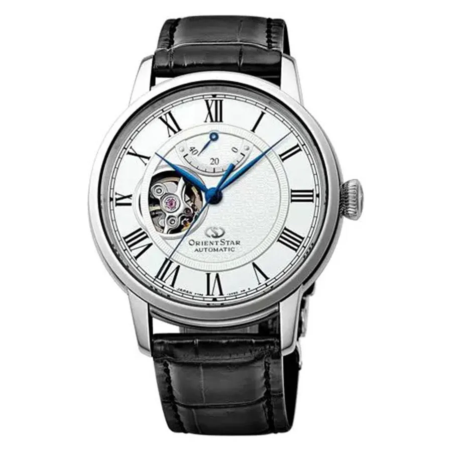 Đồng Hồ Nam Orient Star Open Heart RK-HH0001S Màu Trắng Đen