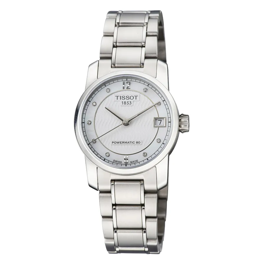 Đồng Hồ Nữ Tissot T-Classic Titanium Automatic T087.207.44.116.00 Màu Bạc