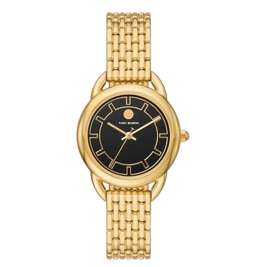 Đồng Hồ Nữ Tory Burch Ravello Quartz Ladies Watch TBW7213 Màu Đen Vàng