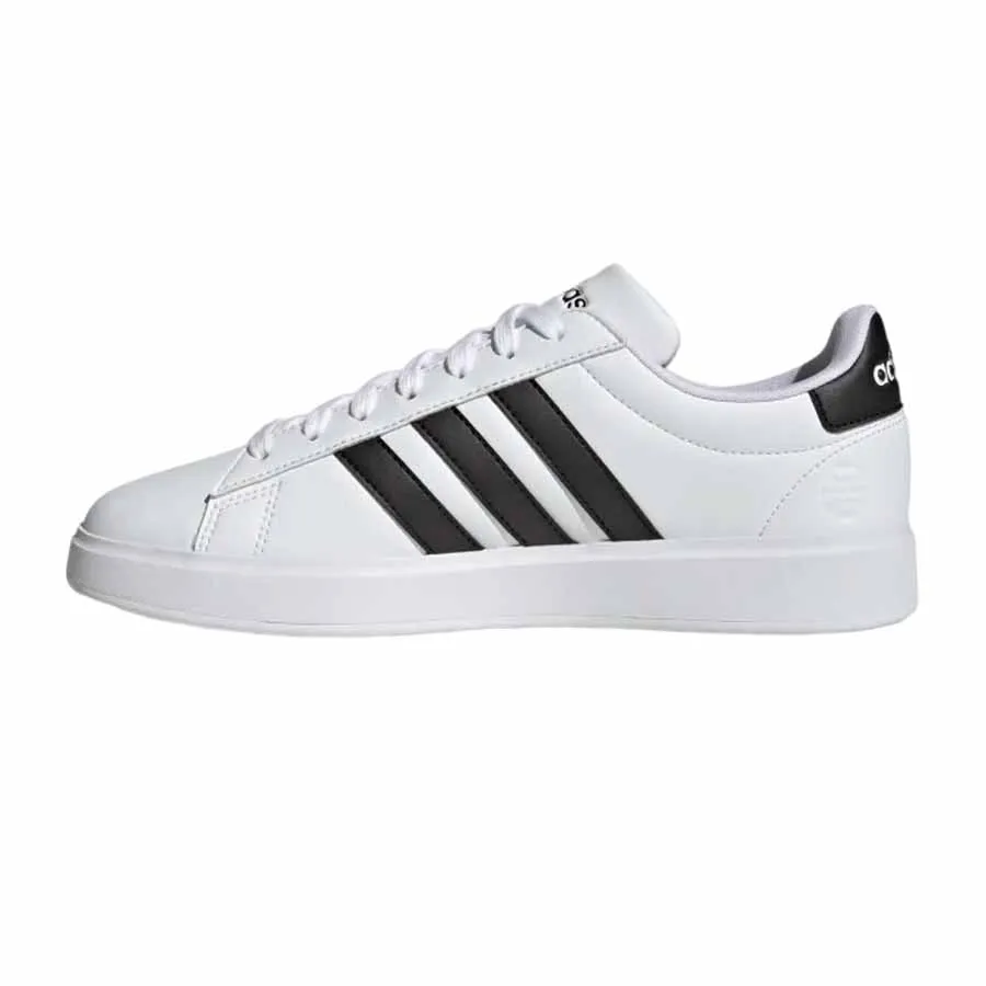 Giày Trắng, đen - Giày Thể Thao Adidas Grand Court Cloudfoam Comfort GW9195 Màu Trắng Đen Size 39 - Vua Hàng Hiệu