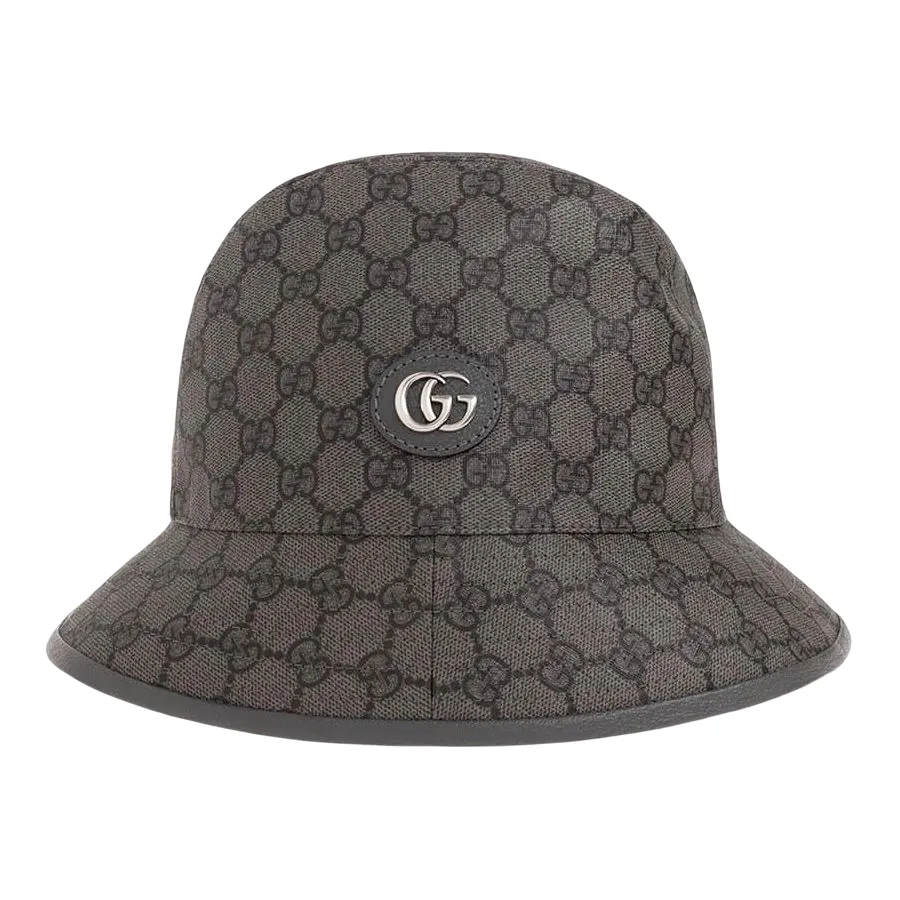Mua Mũ Gucci GG Supreme Canvas Bucket Hat Màu Xám Đen - Gucci - Mua tại Vua  Hàng Hiệu h083939