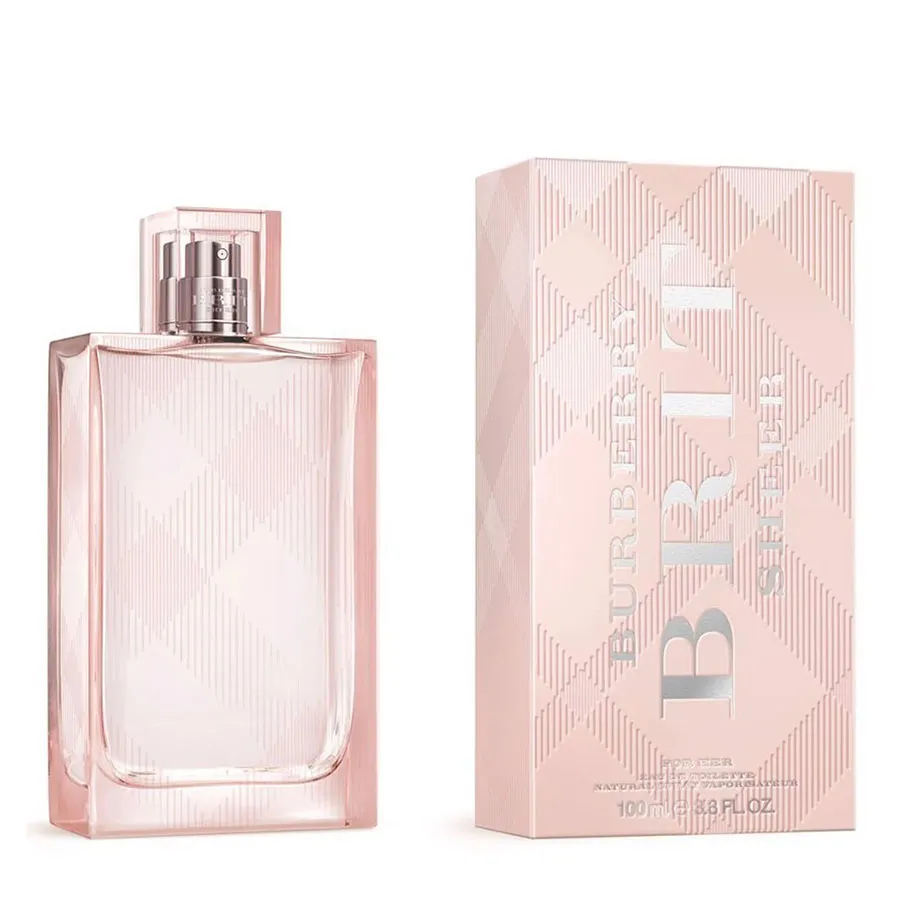 Nước hoa Burberry - Nước Hoa Nữ Burberry Brit Sheer For Her Eau De Toilette 100ml - Vua Hàng Hiệu