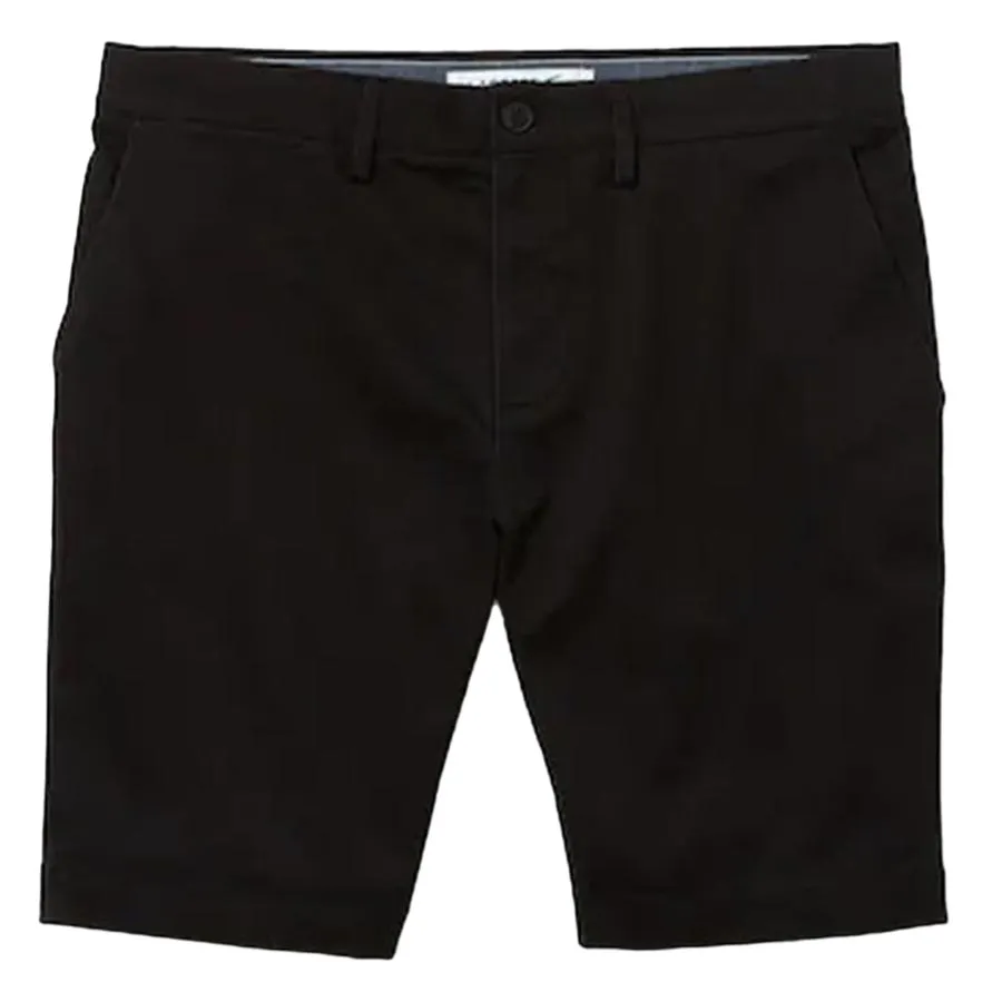 Quần Shorts Nam Lacoste Men's Classic Fit Stretch Gabardine Bermuda Màu Đen Size 33