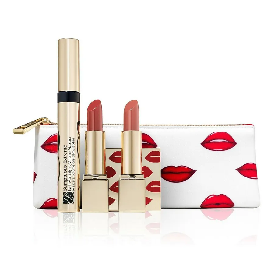 Trang điểm Bộ sản phẩm - Set Son Estée Lauder Sculpted Lips 3 Món - Vua Hàng Hiệu