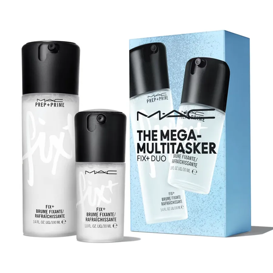 Trang điểm M-A-C Unisex - Set Xịt Khoá Nền Make Up Mac The Mega Multitasker Fix+ Duo 100ml + 30ml - Vua Hàng Hiệu