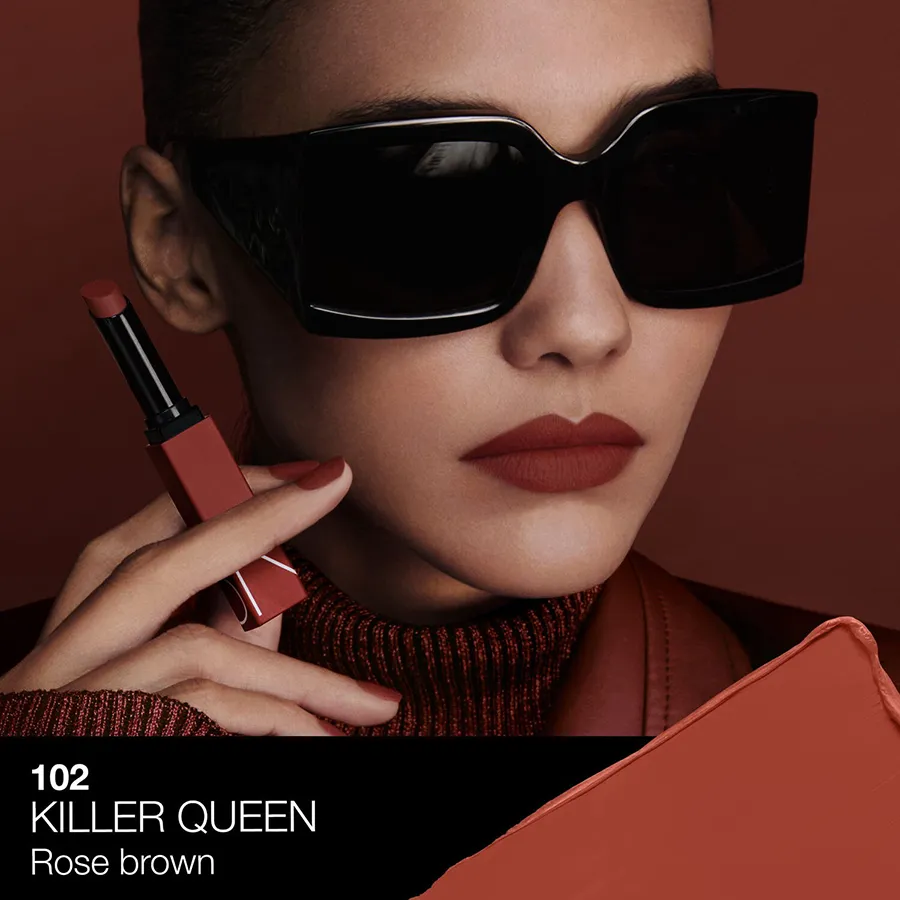 Mua Son Nars Powermatte Lipstick 102 Killer Queen Màu Hồng Nâu chính