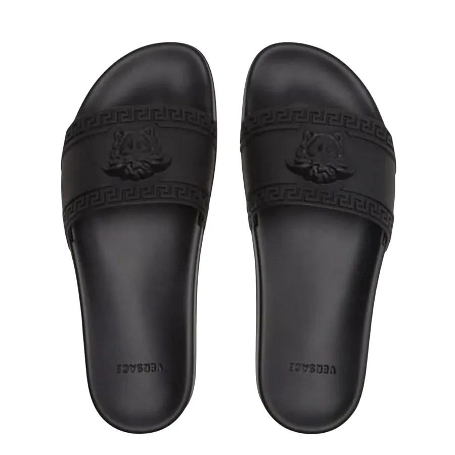 Dép Versace Medusa Slide Black Màu Đen Size 40