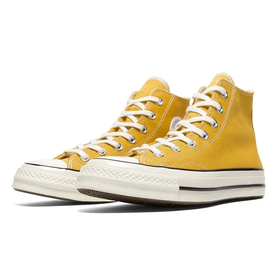 Giày Da cuội, vải canvas - Giày Converse 1970s High Sunflower Màu Vàng Size 35 - Vua Hàng Hiệu