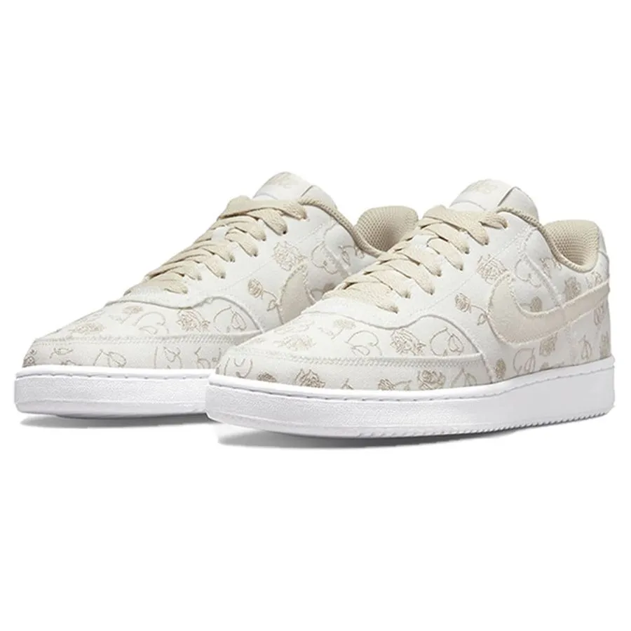 Giày Nike Court Vision Low Valentine #39 s Day Màu Trắng Kem Size 36 5
