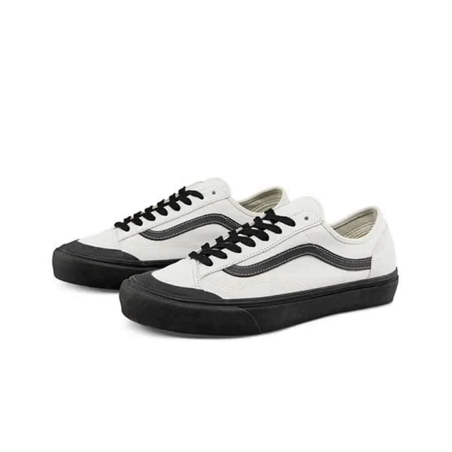 Giày Đen trắng - Giày Sneaker Vans Style 36 Decon SF Salt Wash - VN0A5HYRB9C Màu Đen Trắng Size 36 - Vua Hàng Hiệu