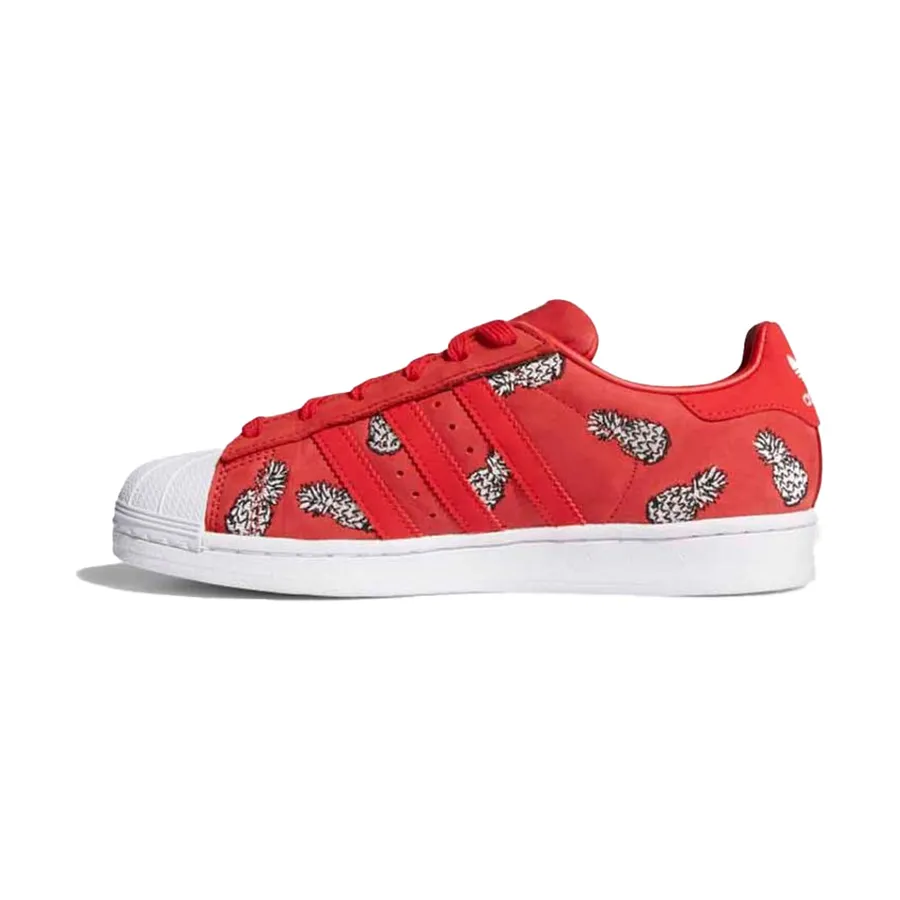 Adidas Đỏ - Giày Thể Thao Adidas Super Star Scarlet Red Màu Đỏ - Vua Hàng Hiệu