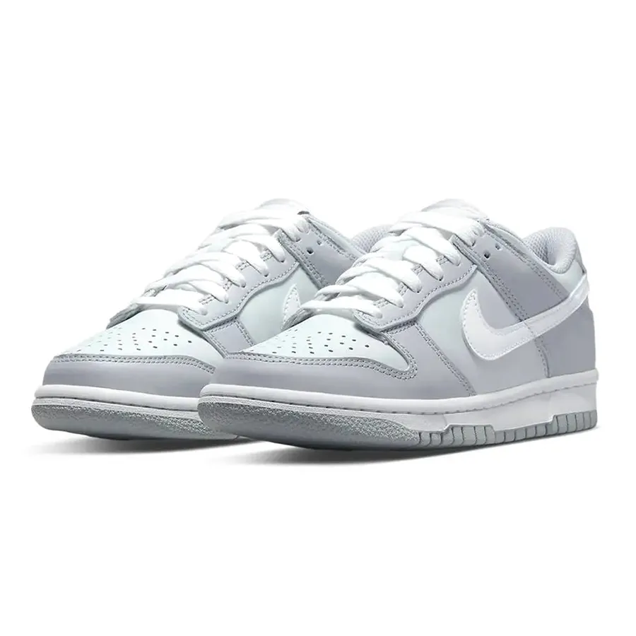 nike dunk low pure platinum white wolf grey jd