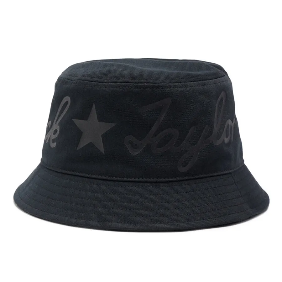Converse 100%Polyester - Mũ Converse All Star Bucket Hat - 10023838-A01 Màu Đen - Vua Hàng Hiệu