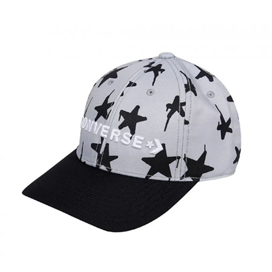 Mũ nón Converse Mũ lưỡi trai - Mũ Converse Baseball Cap 10008718_050 Màu Đen Xám - Vua Hàng Hiệu
