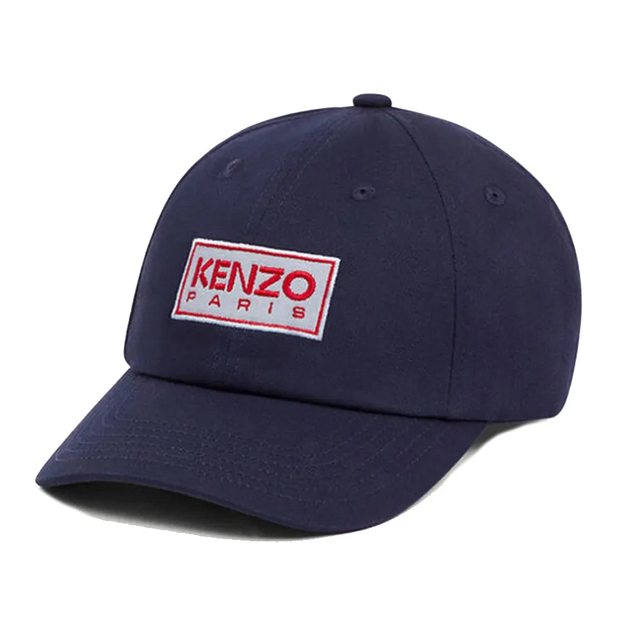 Kenzo Mũ lưỡi trai - Mũ Kenzo Embroidered-Logoo Cap Màu Xanh Navy - Vua Hàng Hiệu