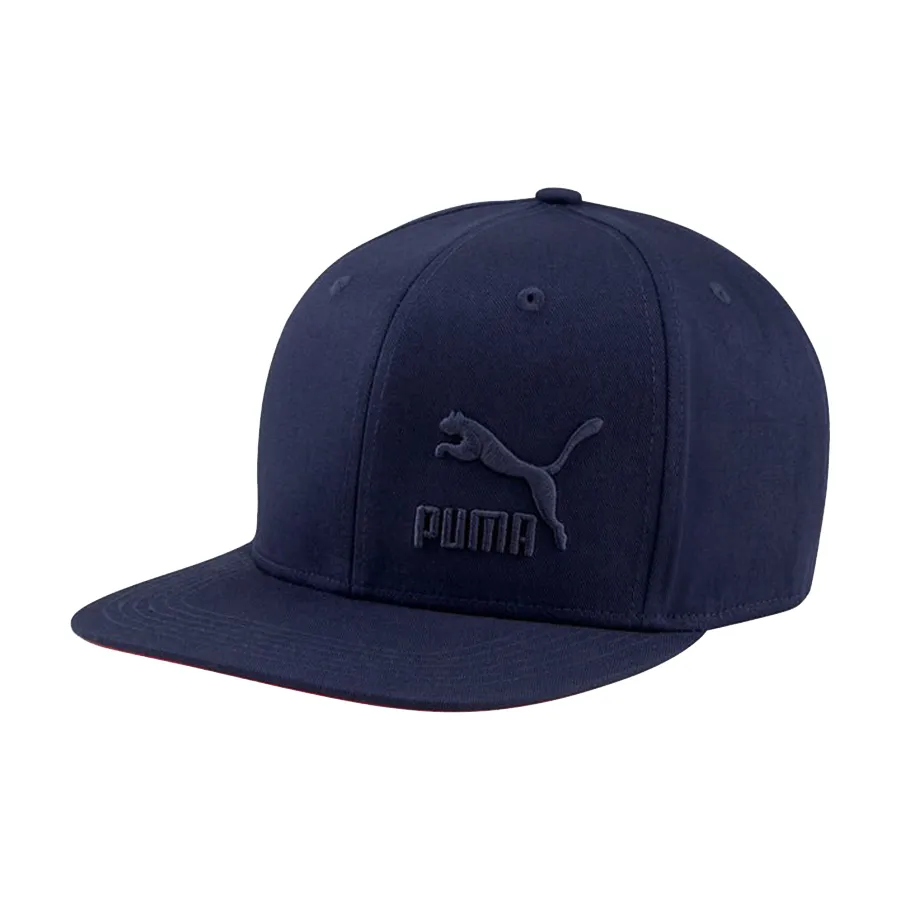 Mũ nón Puma Cotton / Polyester - Mũ Nam Puma Ls Colourblock 02324614 Màu Xanh Navy - Vua Hàng Hiệu