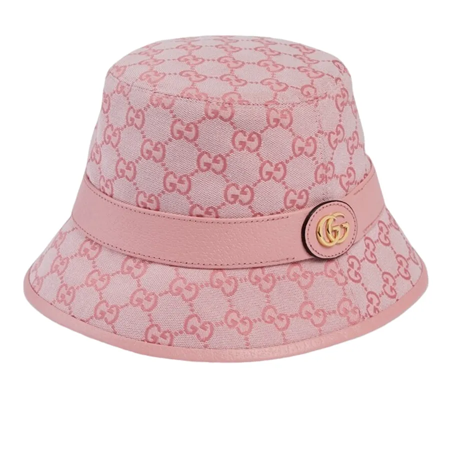 Mũ Nữ Gucci GG Canvas Bucket Hat Pink 748476 4HG62 5872 Màu Hồng - Main Image