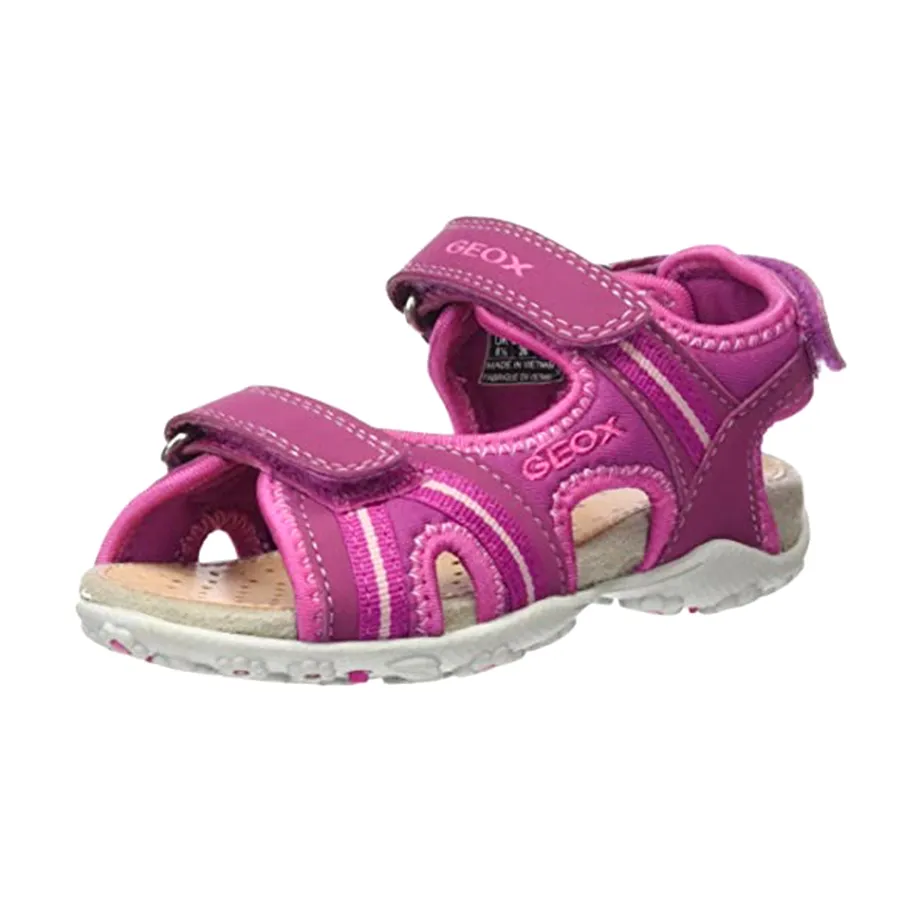 Giày Giày trẻ em - Sandals Bé Gái Geox J S.ROXANNE A DBK+LYCRA Màu Hồng Size 35 - Vua Hàng Hiệu