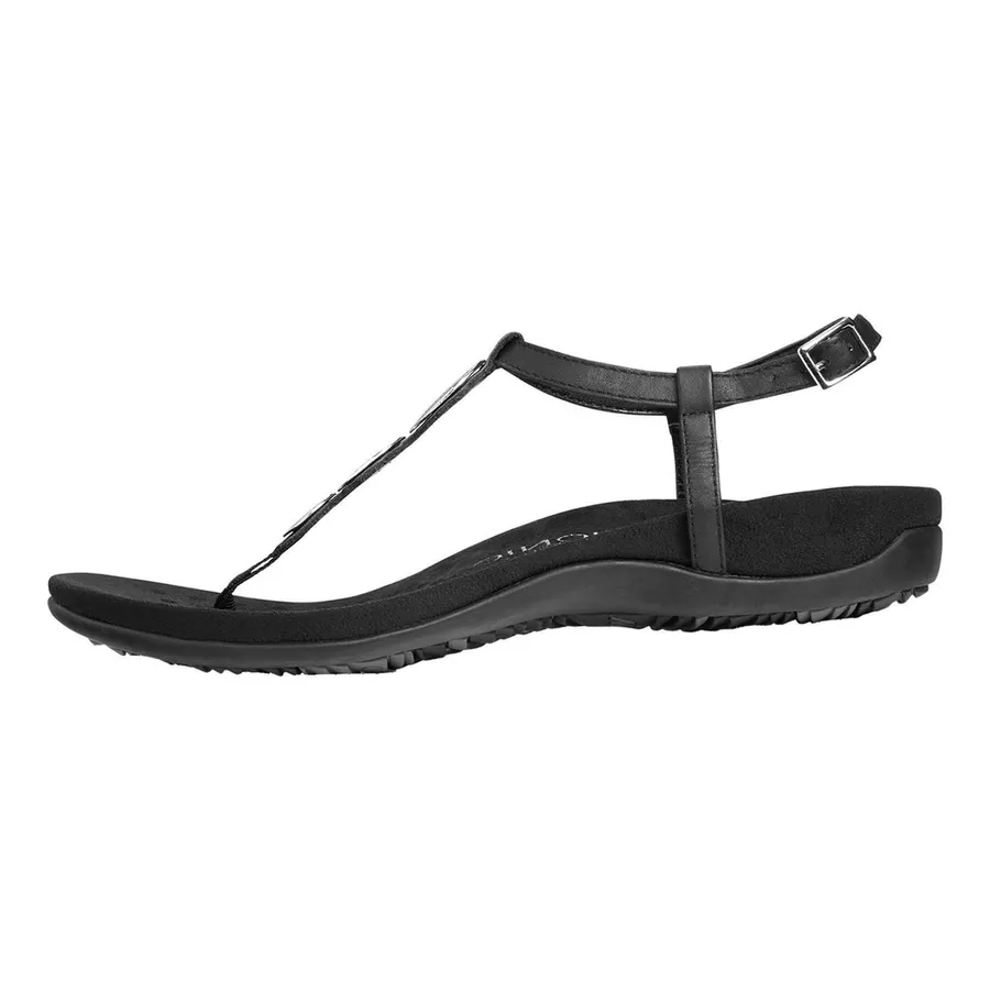 Giày Chất Dạ - Sandals Nữ Vionic W Rest Lizbeth Backstrap (10000284) Black - Us 7 - Vua Hàng Hiệu