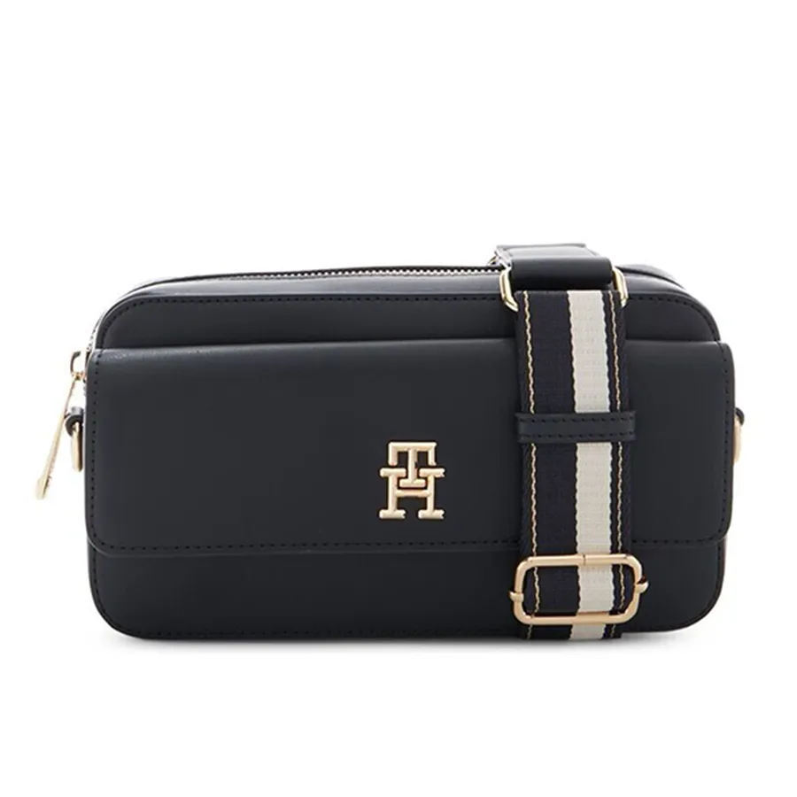 Túi xách Tommy Hilfiger - Túi Đeo Chéo Nữ Tommy Hilfiger Iconic Camera Bag AW0AW14467_DW6 Màu Xanh Navy - Vua Hàng Hiệu