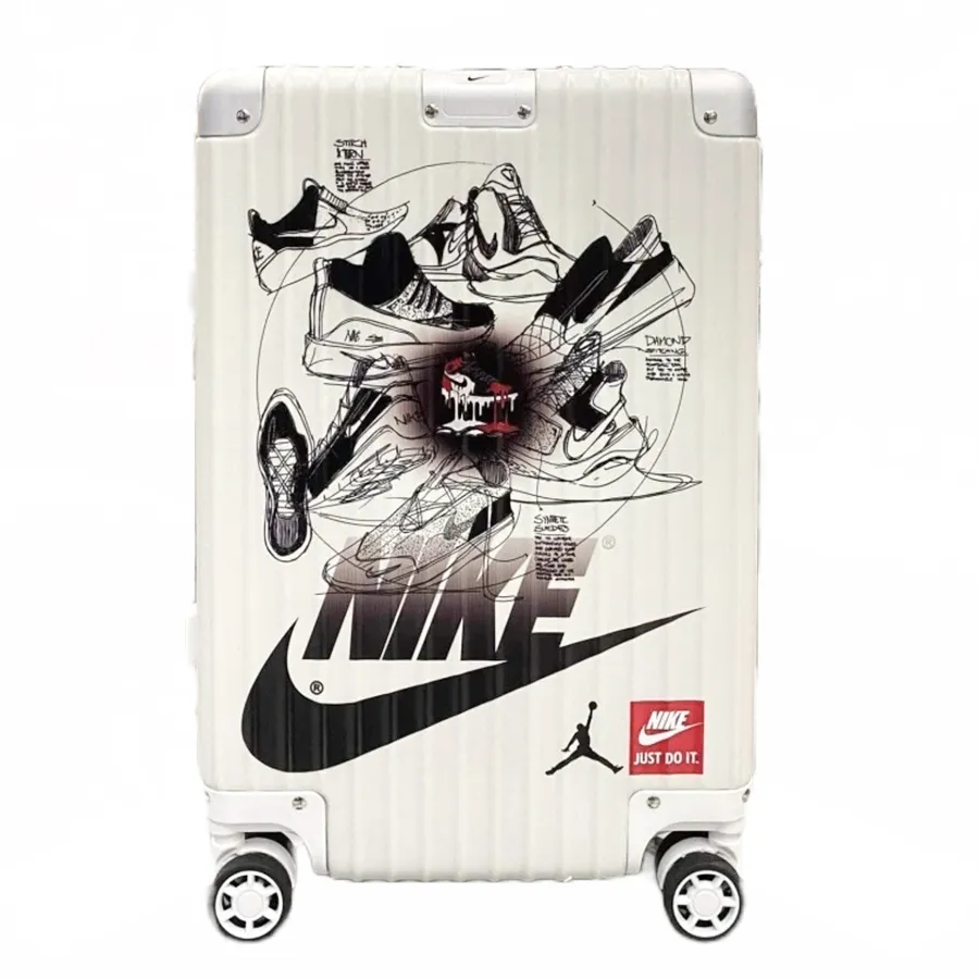 Vali Nike Jordan Sneaker Silhouette White Màu Trắng Size 29inch