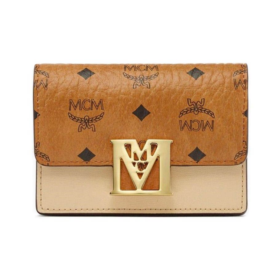 Mua Ví MCM Card Holder MYACALM02IW001 Màu Nâu Vàng - MCM - Mua tại Vua ...